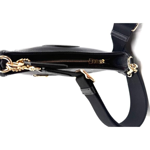 Coach Dempsey File Bag Black Pebble Leather Crossbody NWOT C2232 - Picture 10 of 16